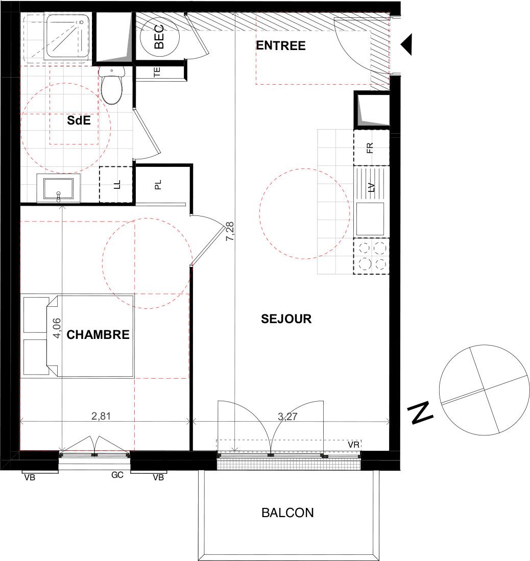 Appartement T2 De 42 50 M2 RDC O Plein Ciel Chalifert Chalifert Ref 436