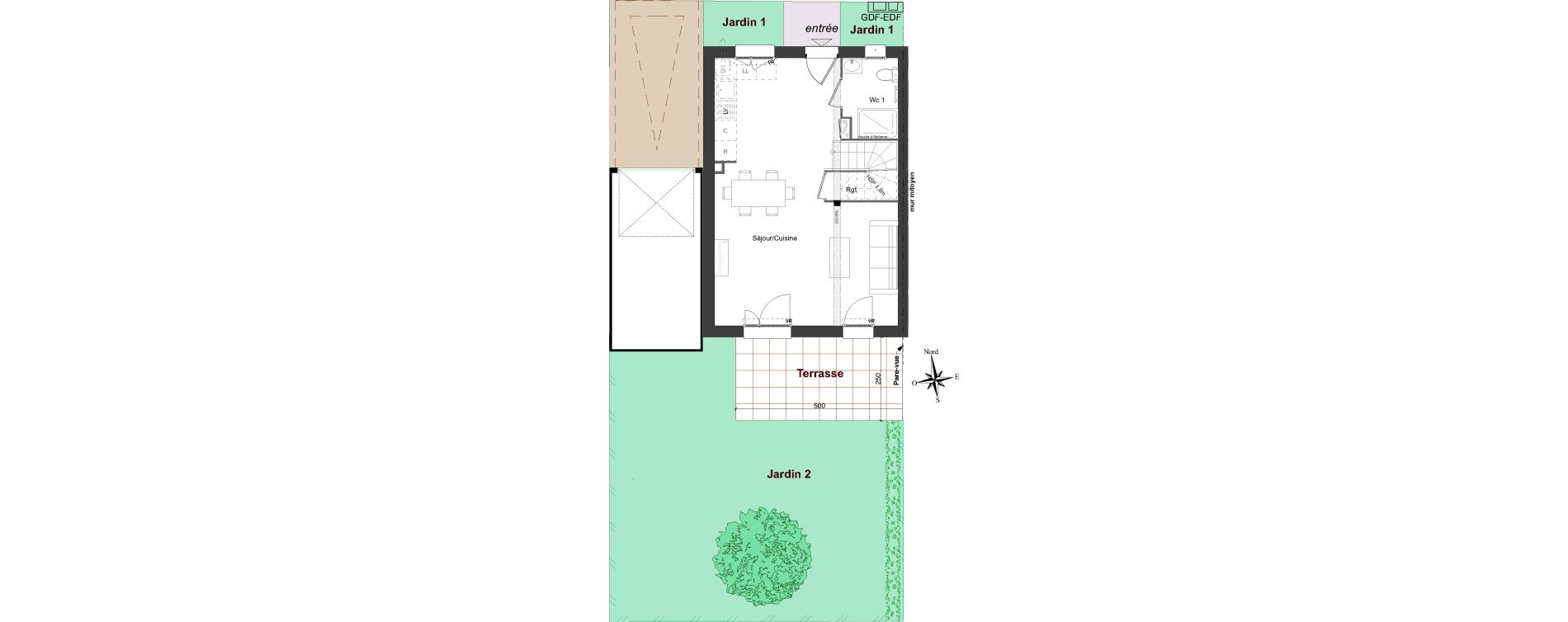 Maison T4 de 80,84 m2 &agrave; Bourg-En-Bresse Centre