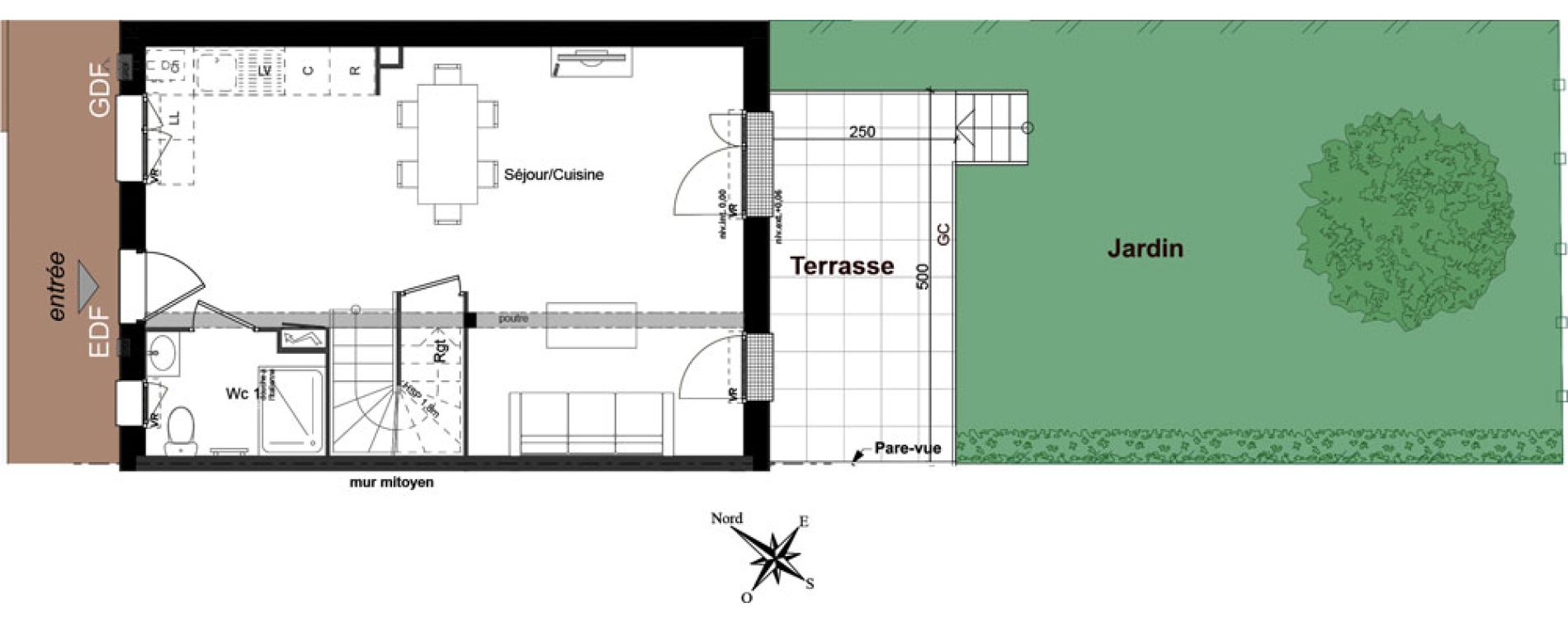 Maison T4 de 80,84 m2 &agrave; Bourg-En-Bresse Centre