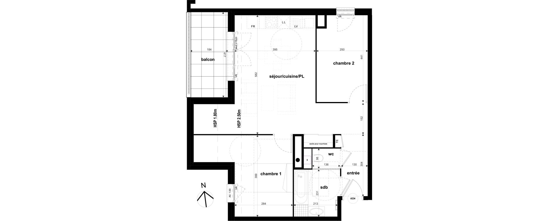Appartement T3 de 62,13 m2 &agrave; Collonges Centre