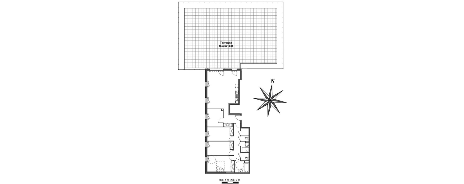 Appartement T5 de 113,61 m2 &agrave; Ambilly Centre