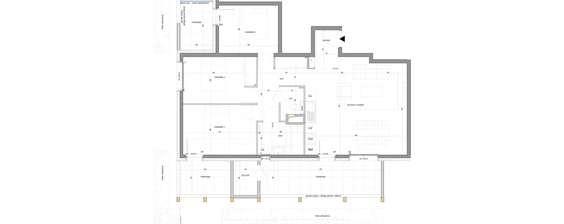 Appartement T4 de 76,26 m2 &agrave; Annecy Centre ville - vieille ville - marquisats