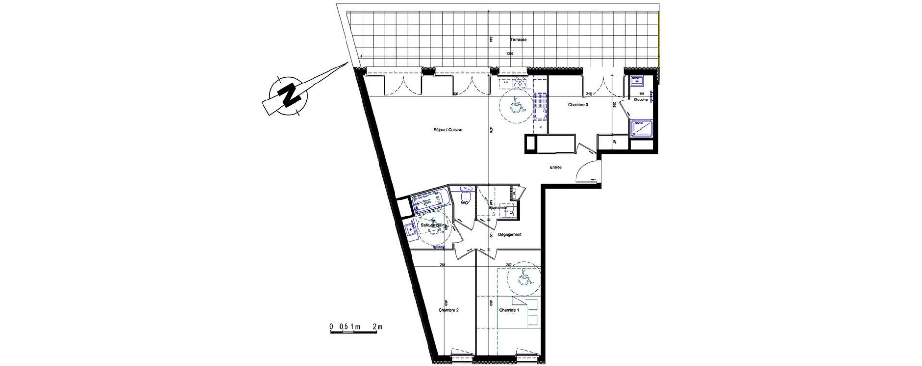 Appartement T4 de 90,09 m2 &agrave; Annemasse Centre