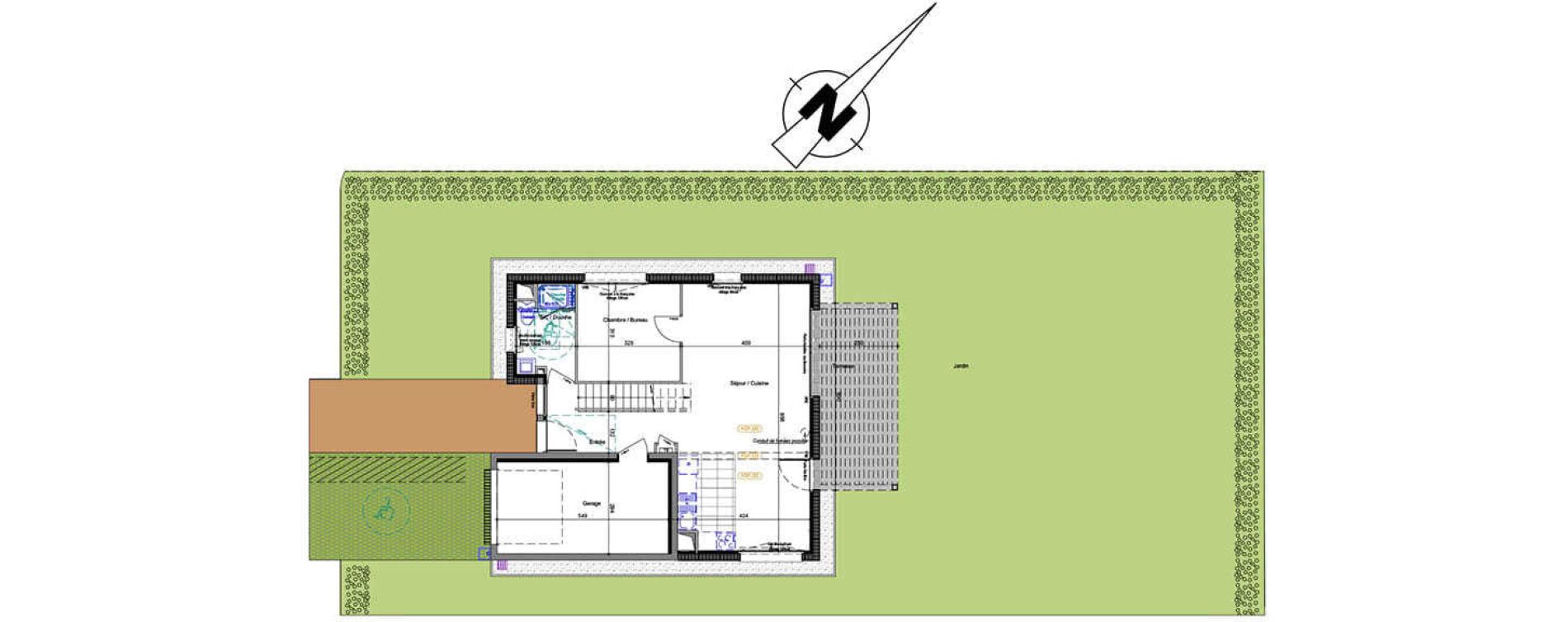Maison T6 de 128,83 m2 &agrave; Anthy-Sur-L&eacute;man Centre