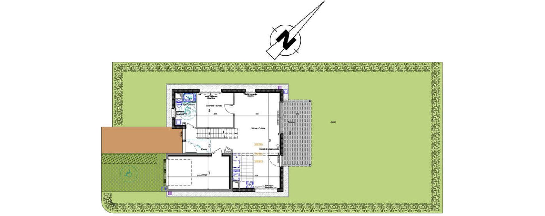 Maison T6 de 128,71 m2 &agrave; Anthy-Sur-L&eacute;man Centre