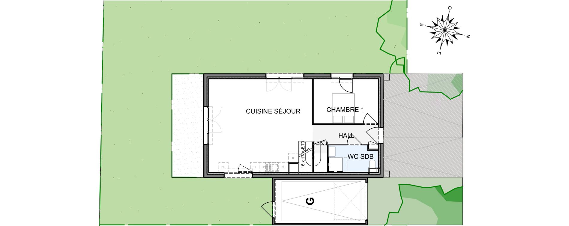 Maison T5 de 114,49 m2 &agrave; Beaumont Centre