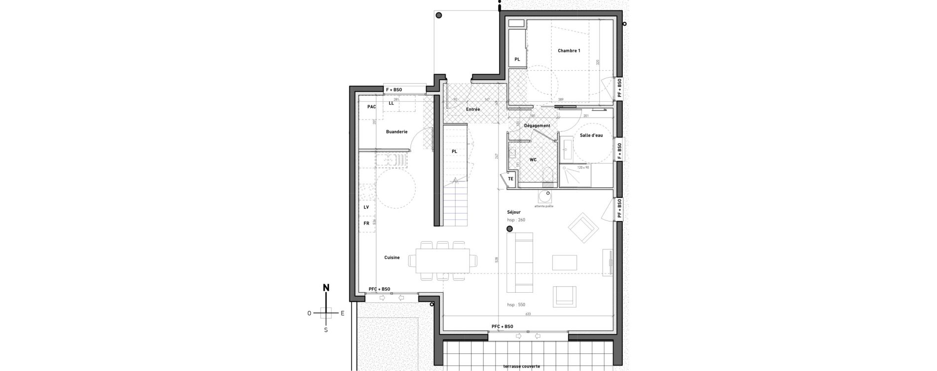 Maison T5 de 140,40 m2 à Bossey Centre