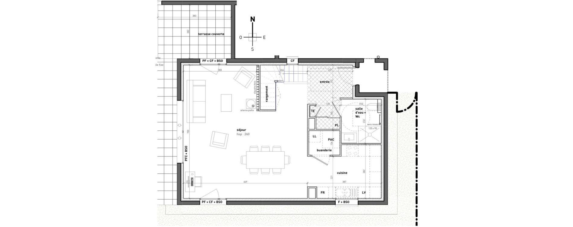 Maison T5 de 130,20 m2 &agrave; Bossey Centre