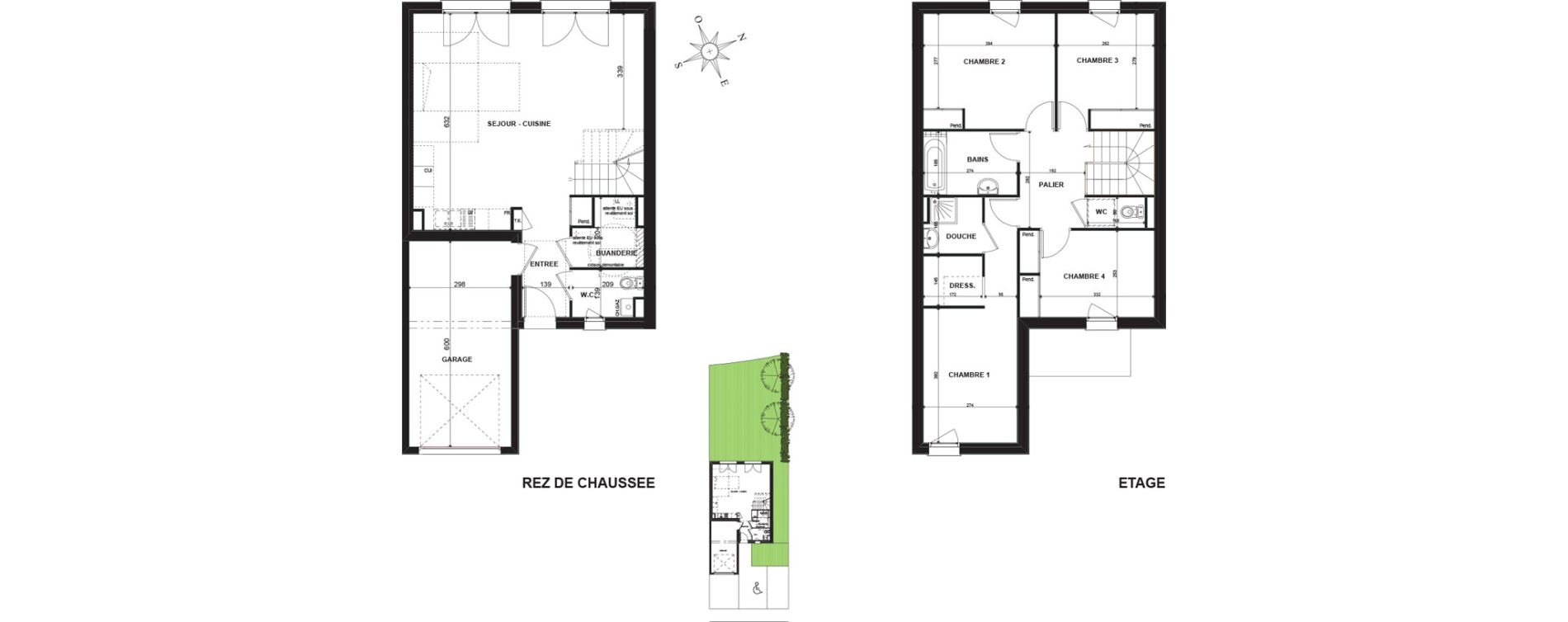 Maison T4 de 111,01 m2 &agrave; Chens-Sur-L&eacute;man Centre