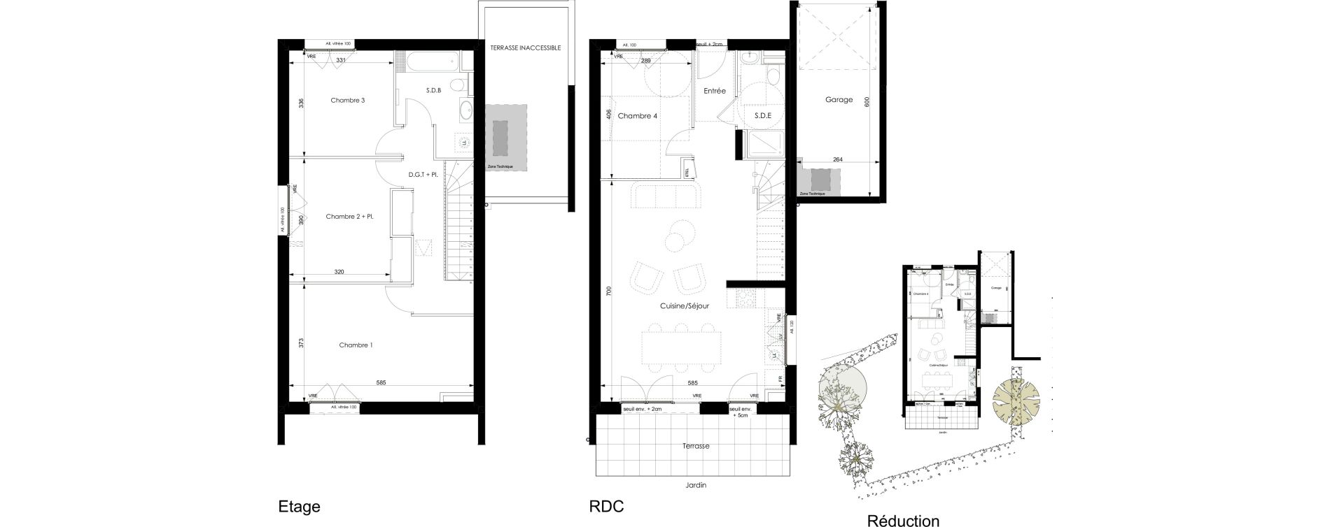 Maison T5 de 119,71 m2 &agrave; Doussard Centre