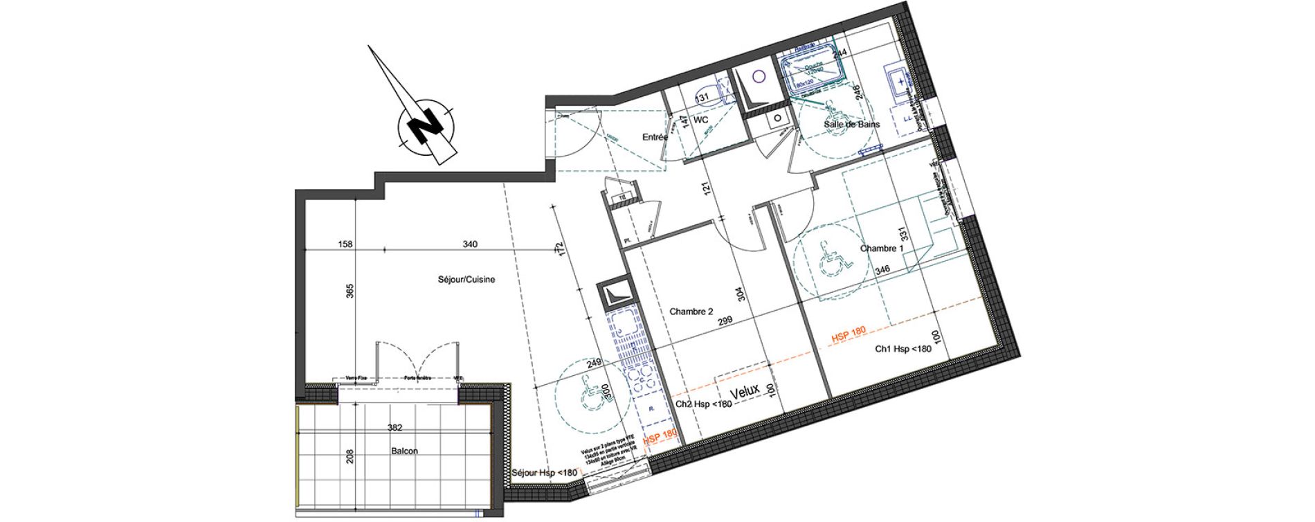 Appartement T3 de 66,81 m2 &agrave; Douvaine Centre