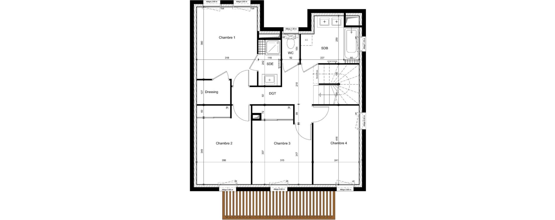 Maison T5 de 115,32 m2 &agrave; Marcellaz Centre