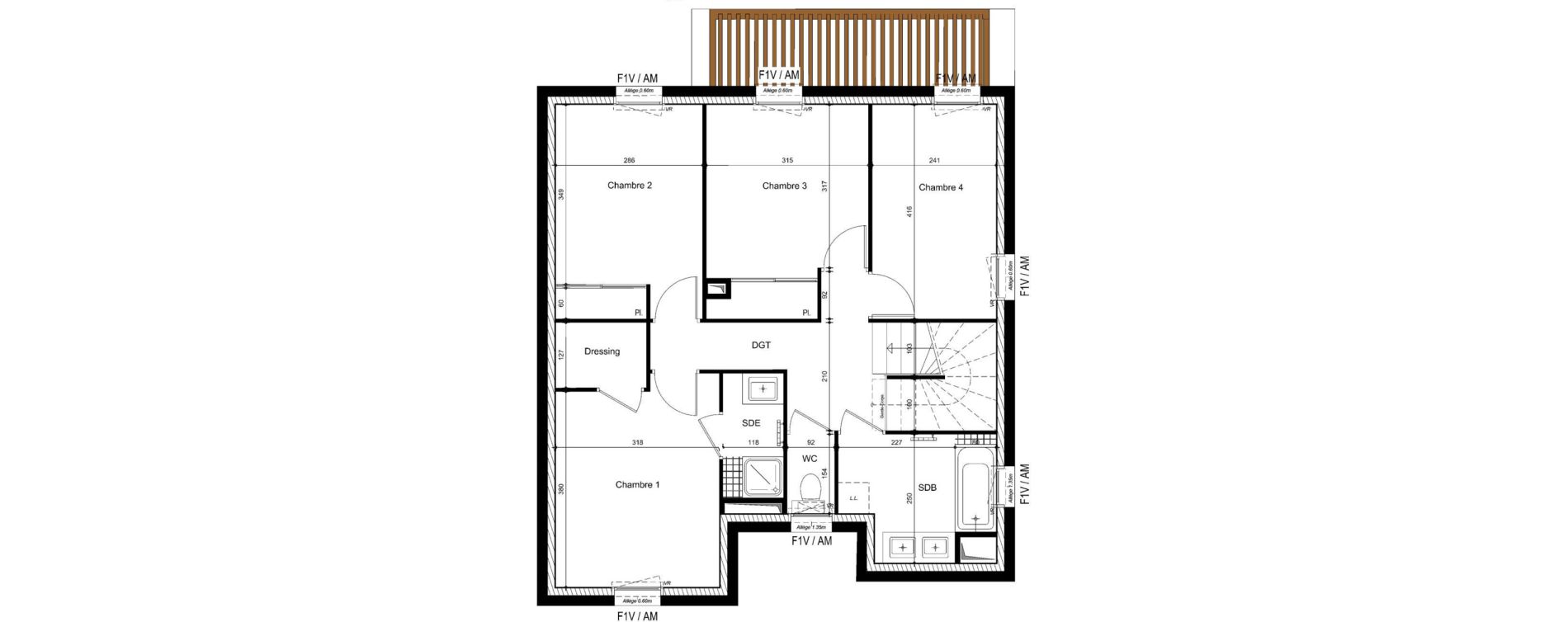 Maison T5 de 115,39 m2 &agrave; Marcellaz Centre