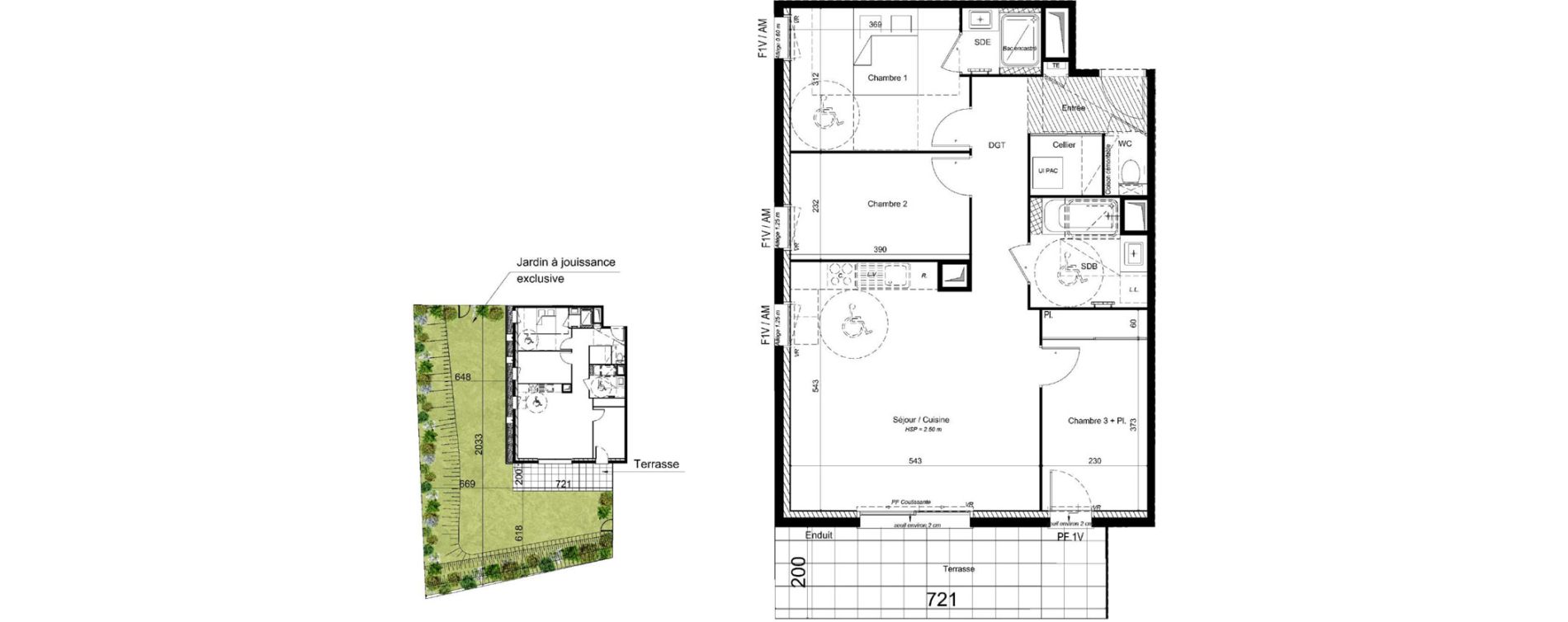 Appartement T4 de 79,12 m2 &agrave; Marcellaz Centre