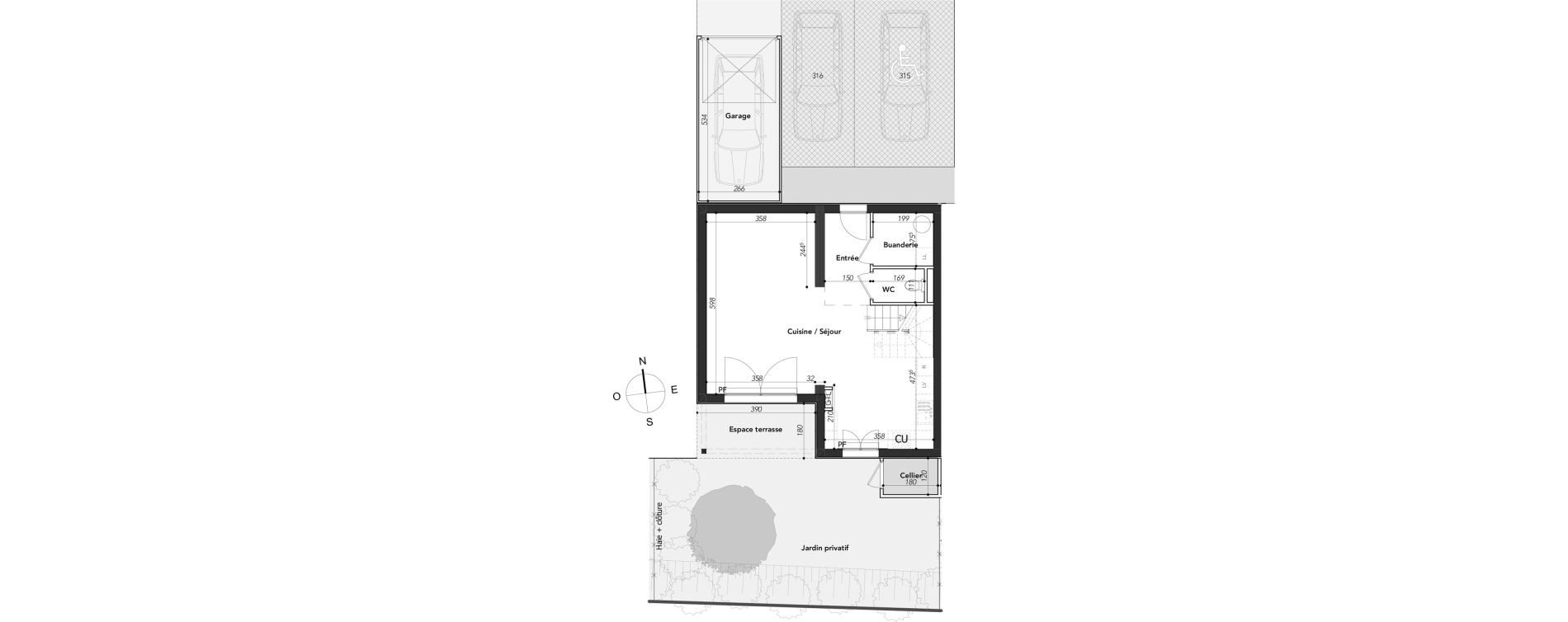 Maison T4 de 90,93 m2 à Marignier Centre