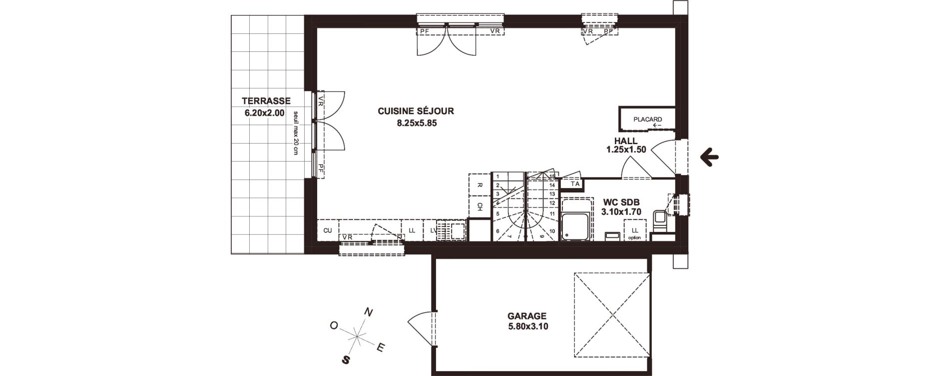 Appartement T4 de 104,98 m2 &agrave; Marignier Centre