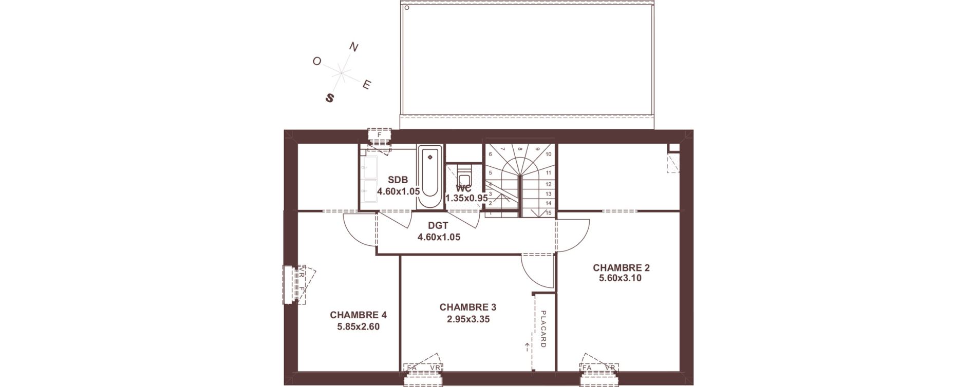 Maison T4 de 105,84 m2 &agrave; Marignier Centre