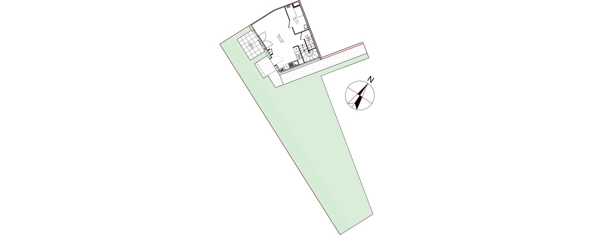 Appartement T5 de 100,33 m2 &agrave; Perrignier Centre