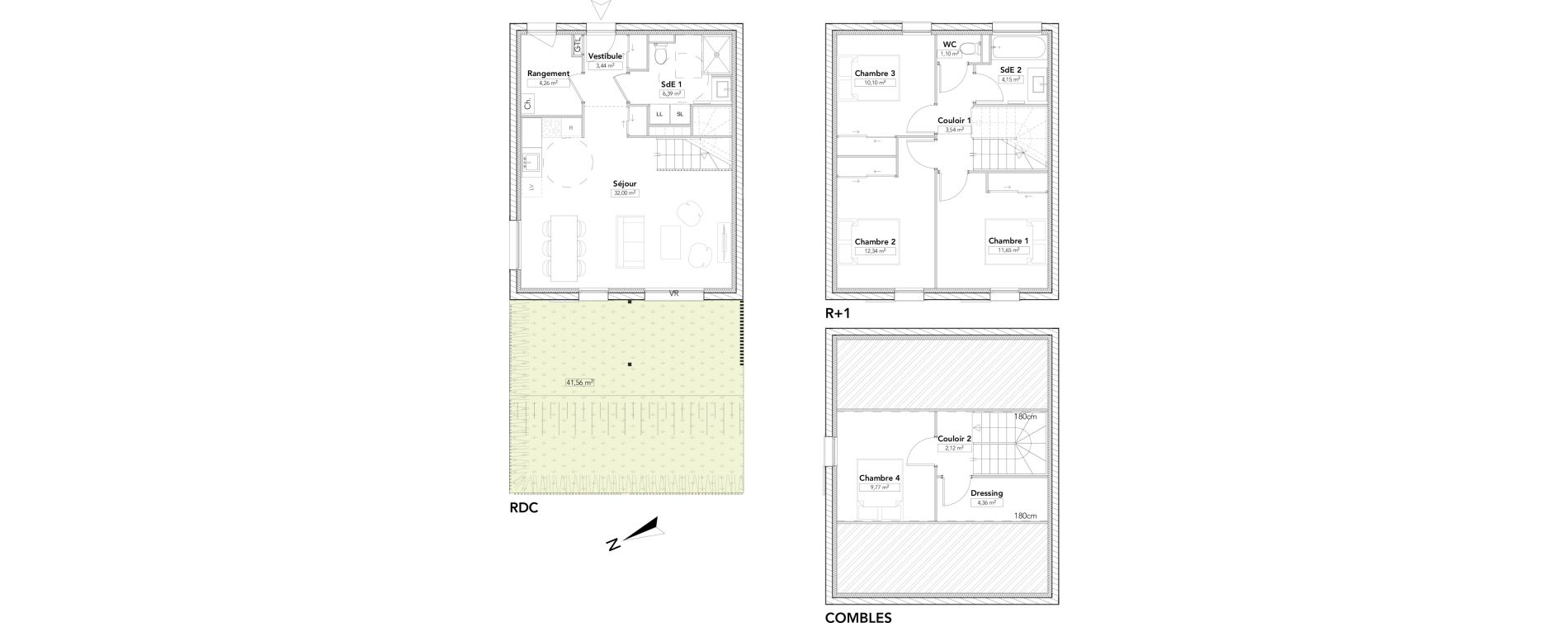 Maison T5 de 105,22 m2 &agrave; Saint-Cergues Centre