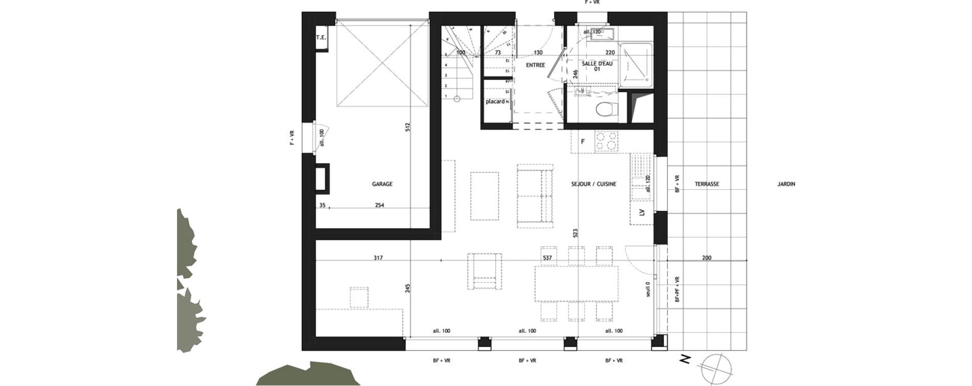 Maison T4 de 106,41 m2 &agrave; Saint-Gervais-Les-Bains Le fayet