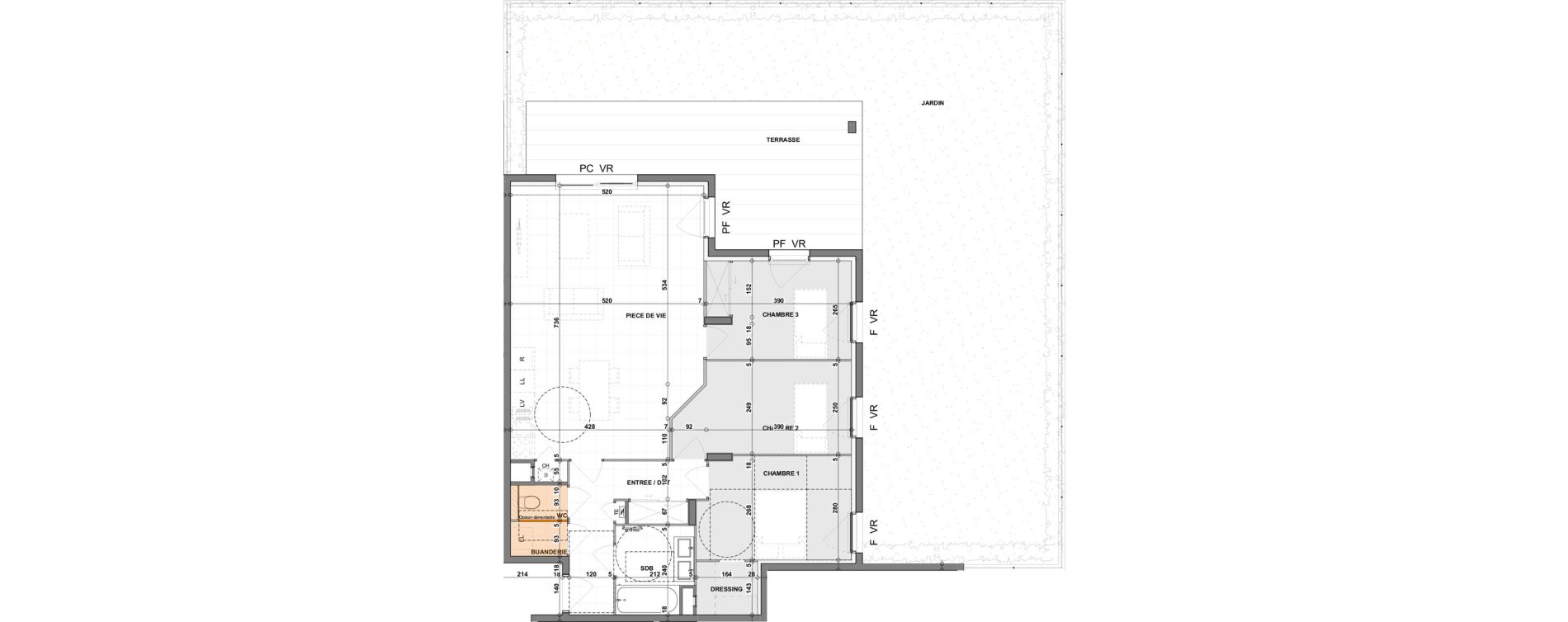 Appartement T4 de 87,69 m2 &agrave; Saint-Pierre-En-Faucigny Centre