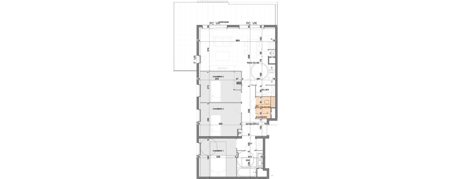 Appartement T4 de 77,27 m2 &agrave; Saint-Pierre-En-Faucigny Centre