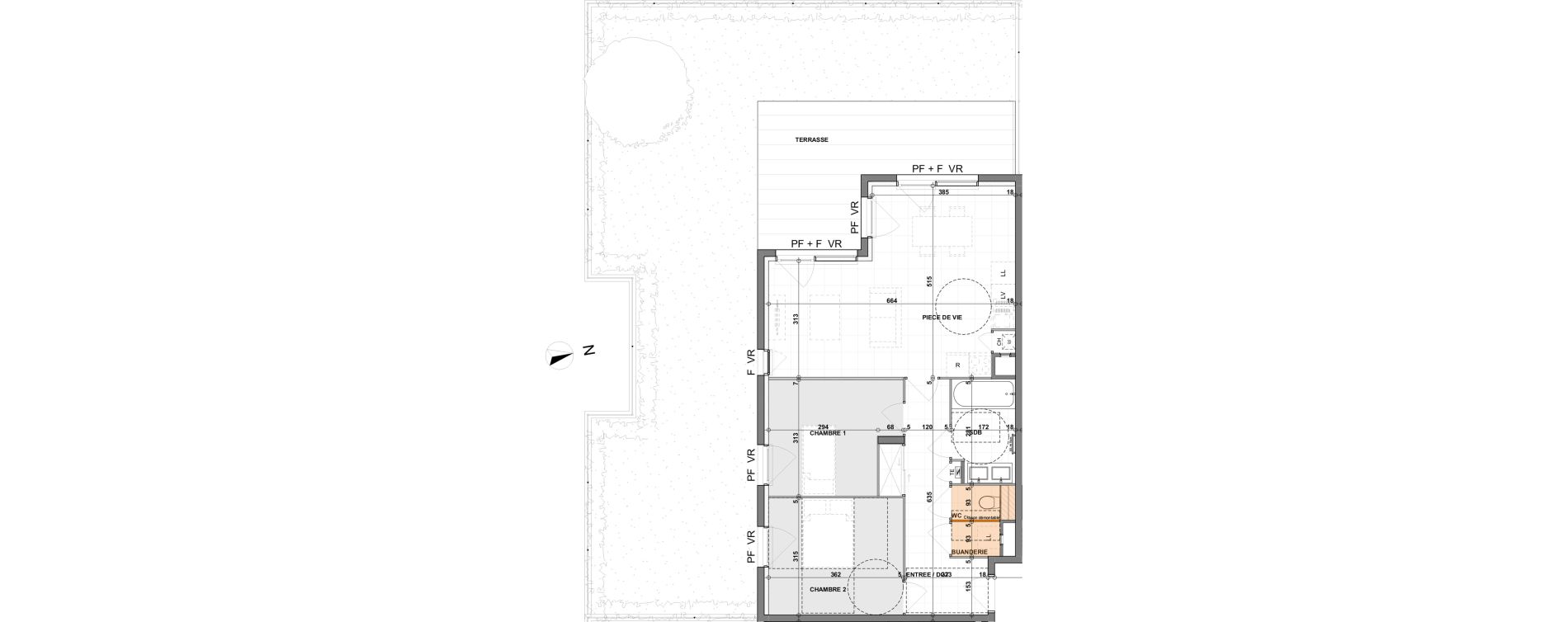 Appartement T3 de 66,58 m2 &agrave; Saint-Pierre-En-Faucigny Centre