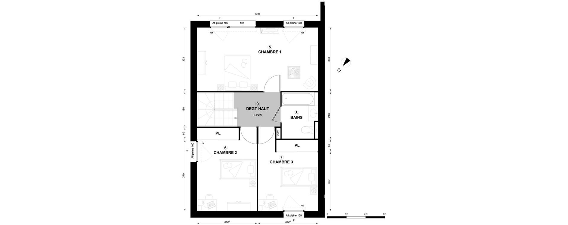 Maison T4 de 96,86 m2 &agrave; Thonon-Les-Bains Centre