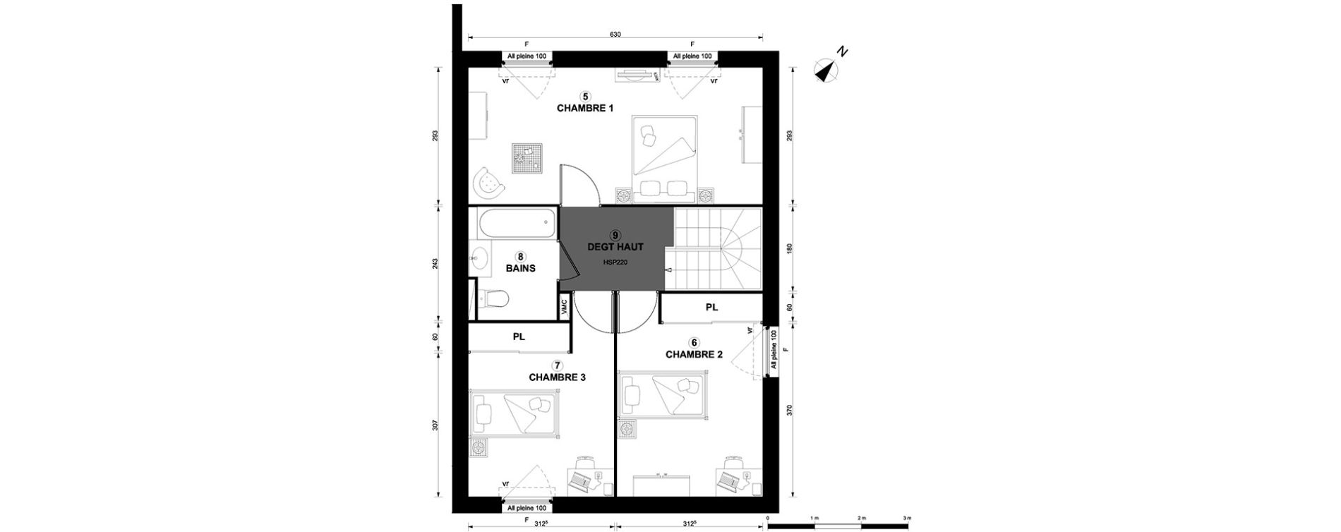 Maison T4 de 92,61 m2 &agrave; Thonon-Les-Bains Centre