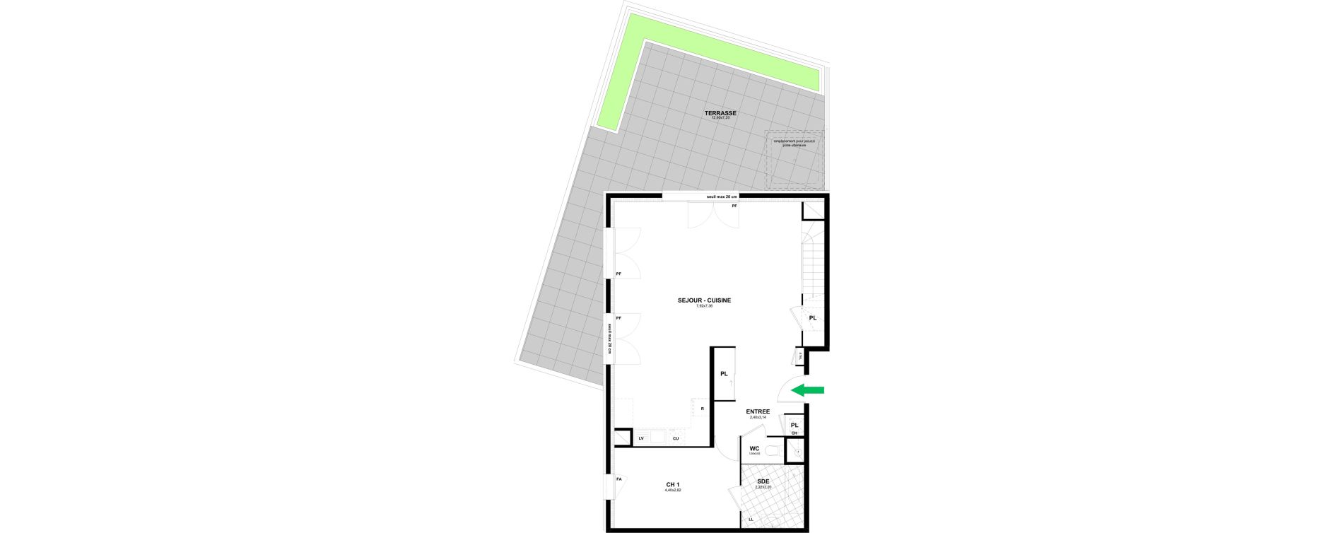 Appartement T6 de 150,30 m2 &agrave; Thonon-Les-Bains Rives - concise