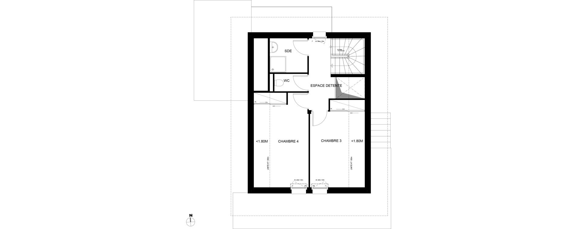 Villa T5 de 120,49 m2 &agrave; Thorens-Gli&egrave;res Centre