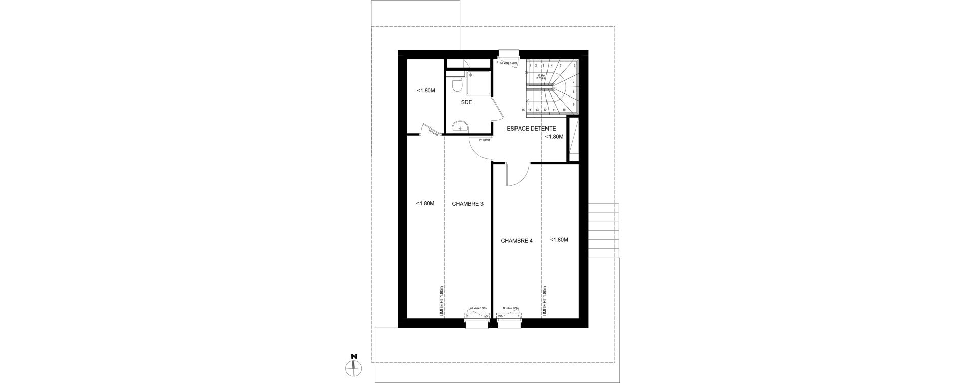 Villa T5 de 119,13 m2 &agrave; Thorens-Gli&egrave;res Centre