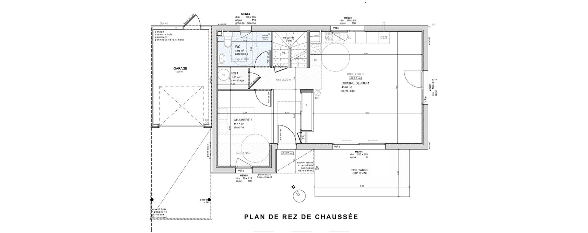 Maison T5 de 118,84 m2 &agrave; Villaz Centre