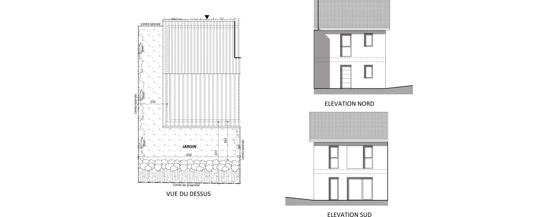 Maison T5 de 94,60 m2 aux Aveni&egrave;res Centre