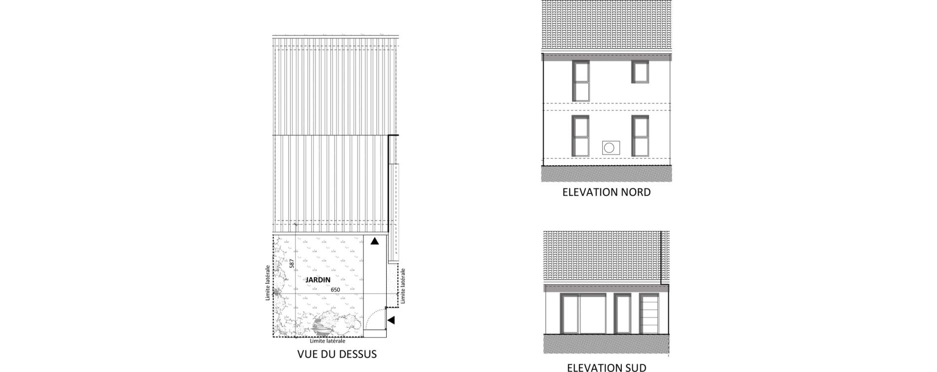 Maison T4 de 85,00 m2 aux Aveni&egrave;res Centre