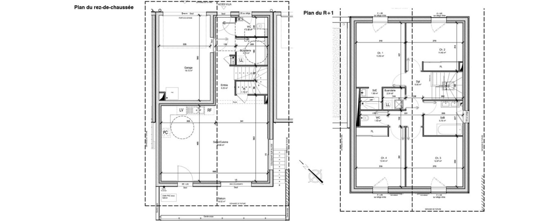 Maison T5 de 119,32 m2 &agrave; Revel Centre