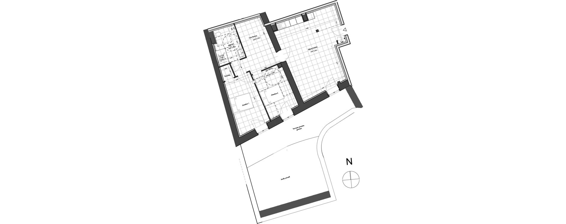 Appartement T3 de 81,32 m2 &agrave; Albigny-Sur-Sa&ocirc;ne Centre