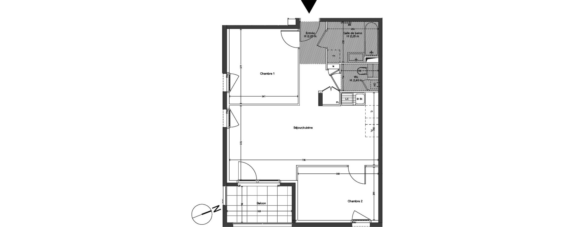 Appartement T3 de 62,50 m2 &agrave; Caluire-Et-Cuire Caluire et cuire le bourg