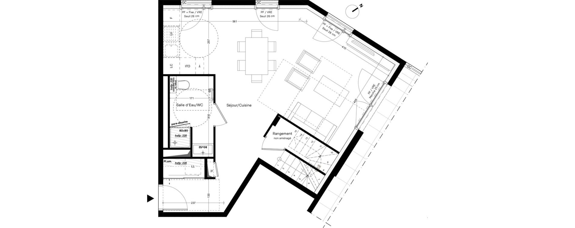 Appartement T4 de 96,20 m2 &agrave; Caluire-Et-Cuire Le vernay