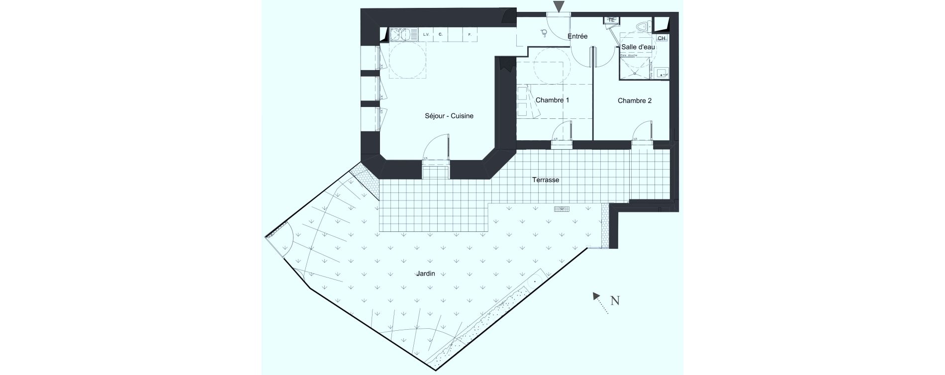 Appartement T3 de 56,23 m2 &agrave; Caluire-Et-Cuire Caluire et cuire le bourg
