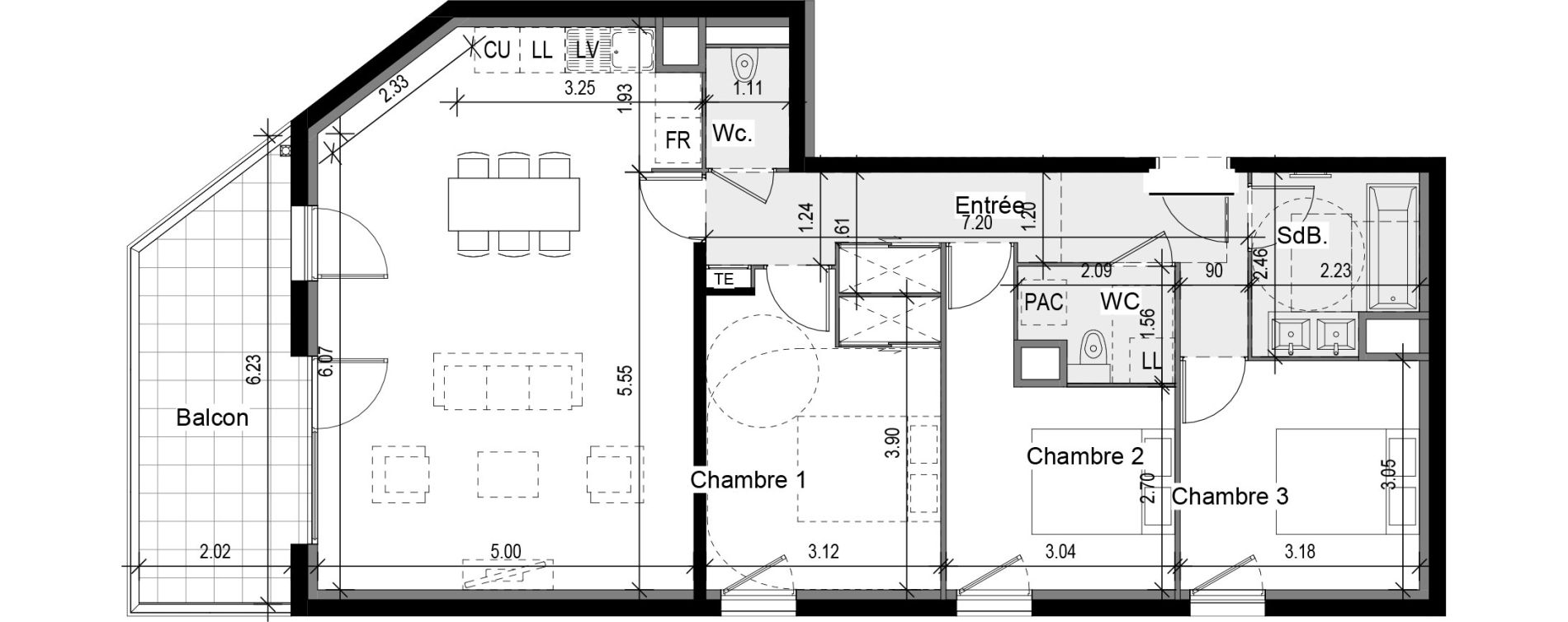 Appartement T4 de 87,90 m2 &agrave; Collonges-Au-Mont-D'Or Centre