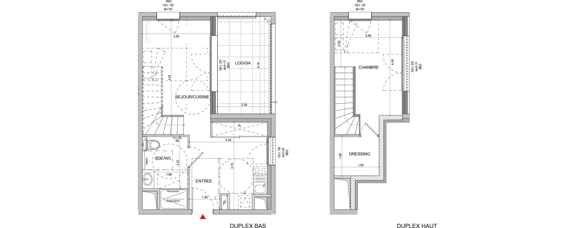 Appartement T1 de 42,80 m2 &agrave; Lyon Yves farges (7eme)