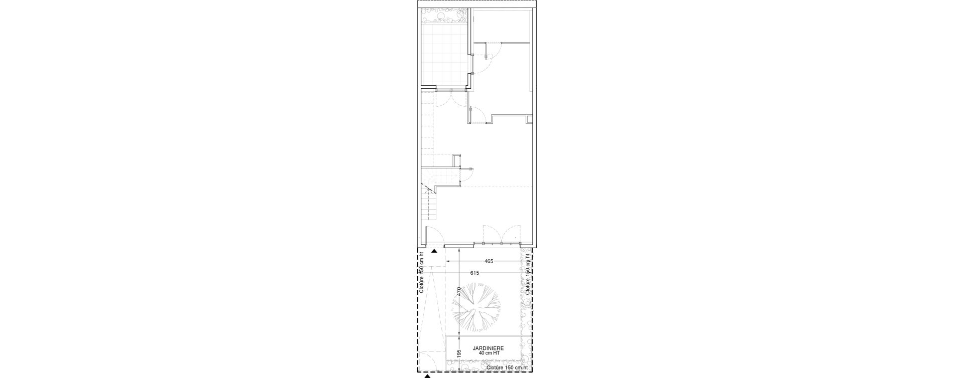 Duplex T4 de 95,54 m2 &agrave; Lyon Montchat (3&egrave;me)