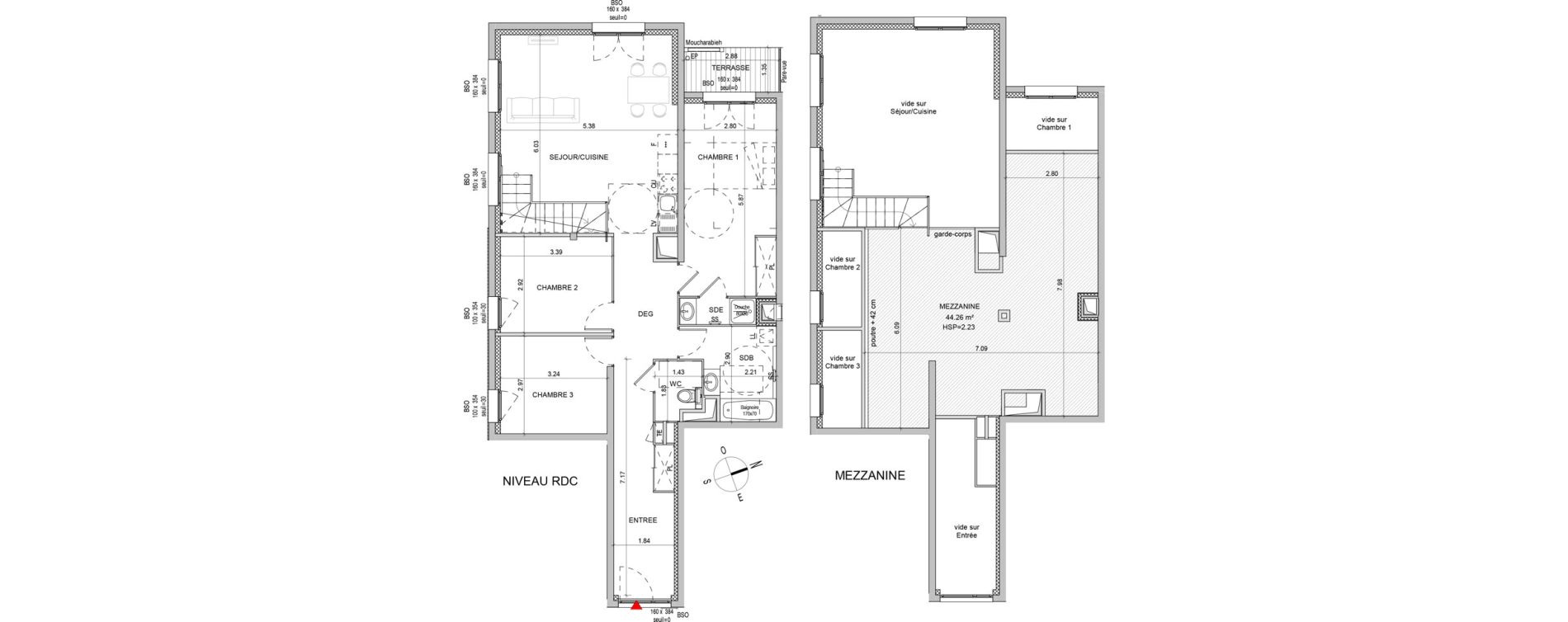 Appartement T4 de 139,00 m2 &agrave; Lyon Gerland (7eme)