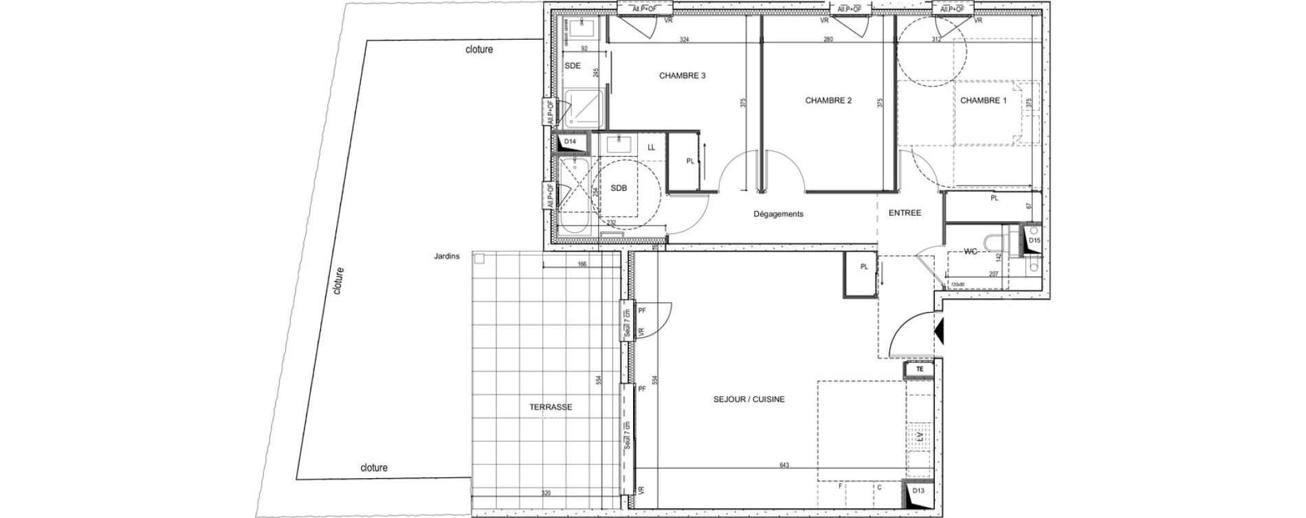 Appartement T4 de 85,38 m2 &agrave; Saint-Didier-Au-Mont-D'Or Centre