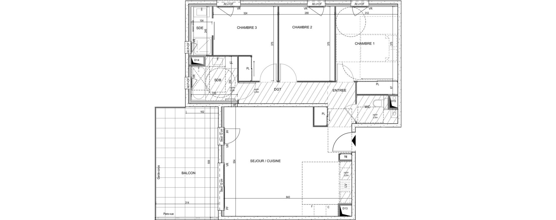 Appartement T4 de 85,38 m2 &agrave; Saint-Didier-Au-Mont-D'Or Centre