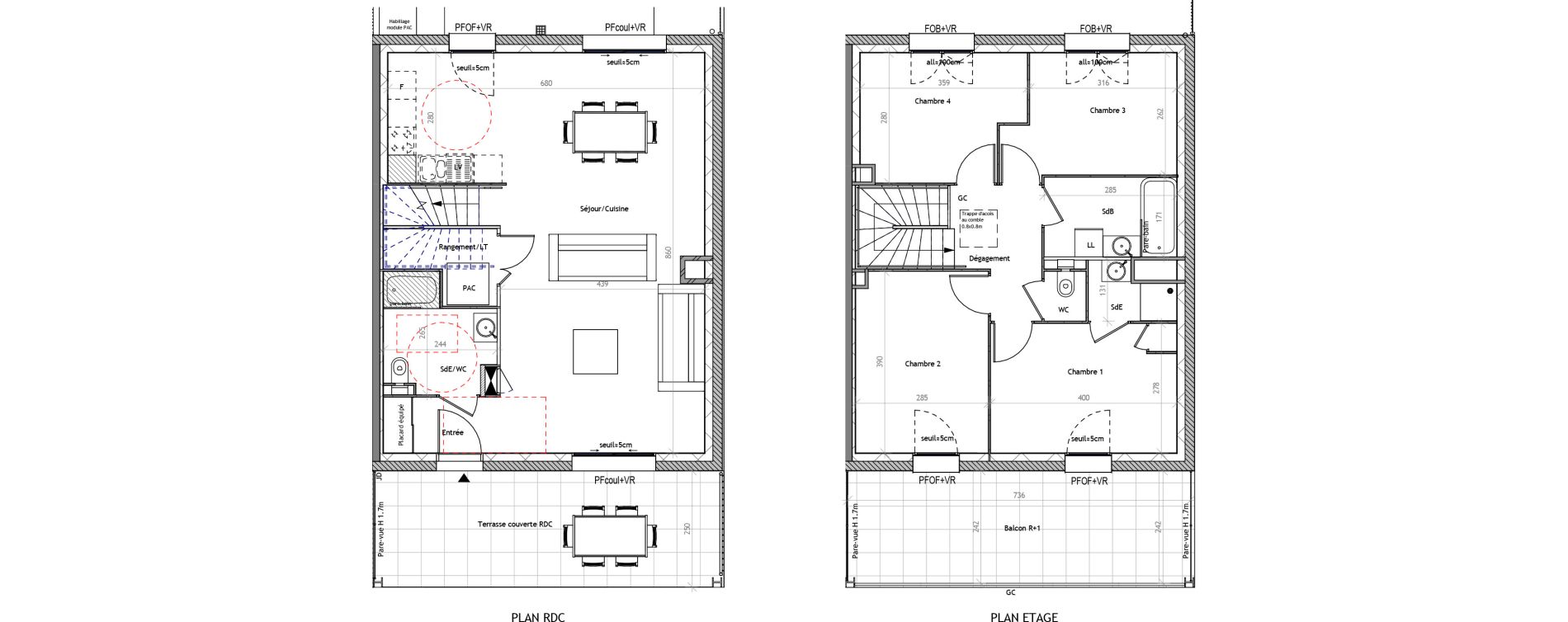 Maison T5 de 108,11 m2 &agrave; Saint-Pierre-De-Chandieu Centre