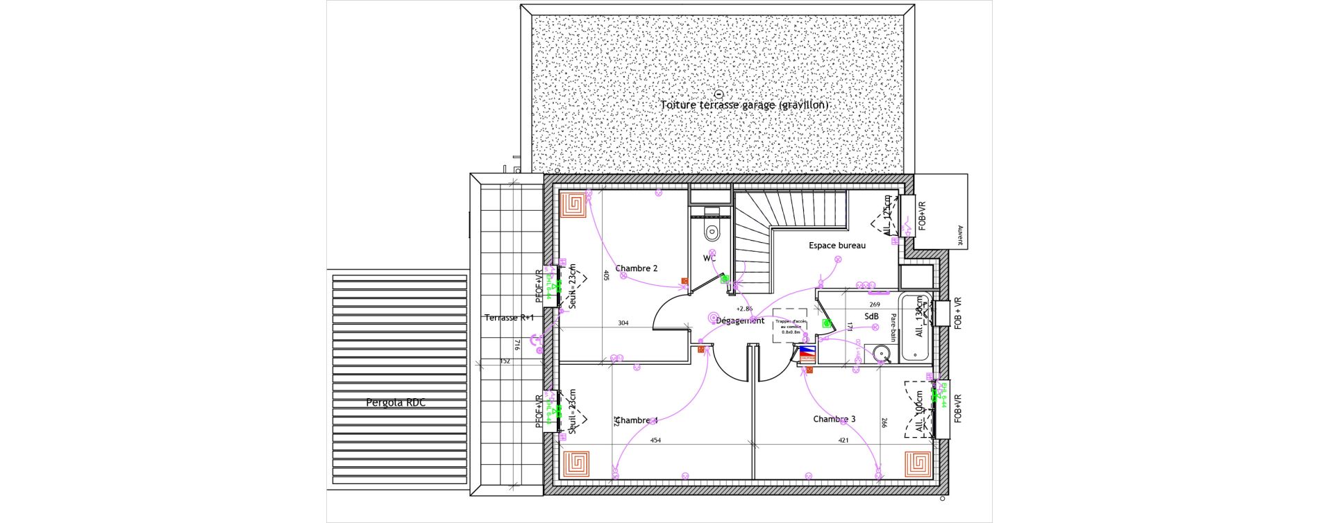 Maison T5 de 131,04 m2 &agrave; Saint-Pierre-De-Chandieu Centre