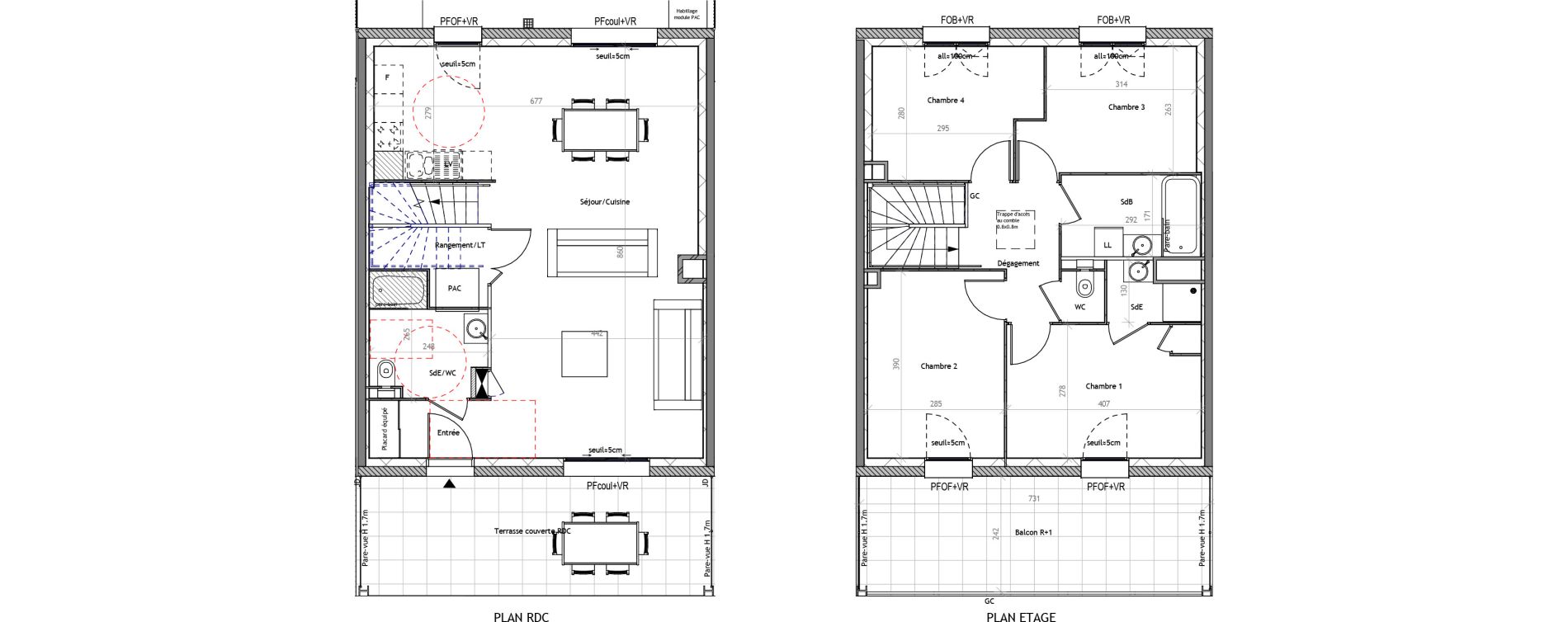 Maison T5 de 108,45 m2 &agrave; Saint-Pierre-De-Chandieu Centre