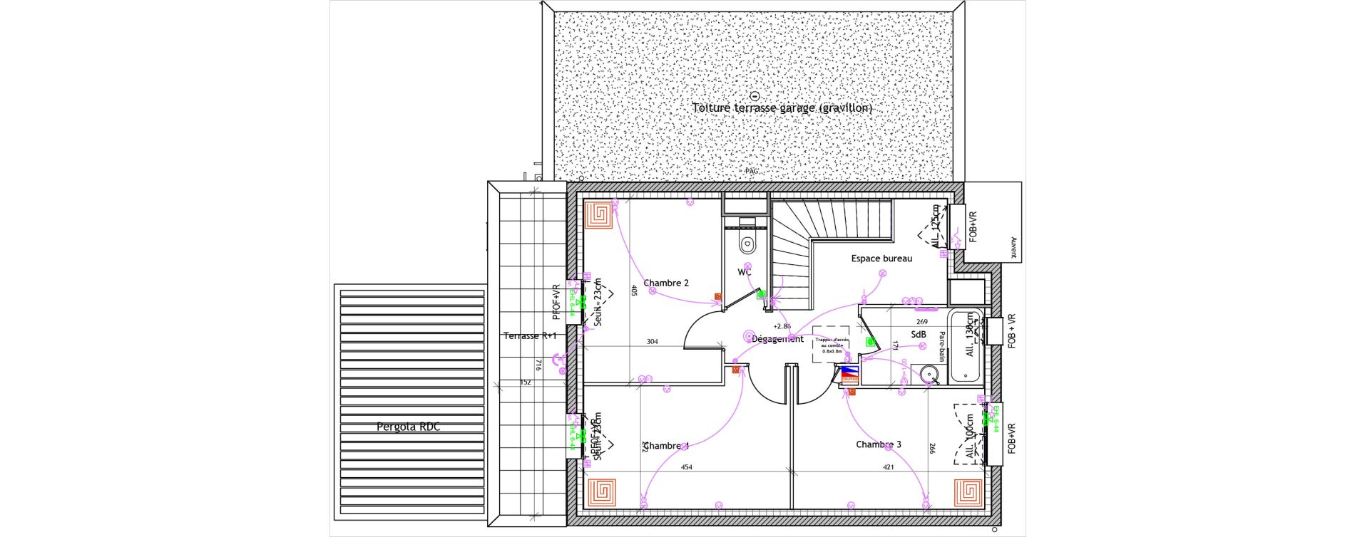 Maison T5 de 131,04 m2 &agrave; Saint-Pierre-De-Chandieu Centre